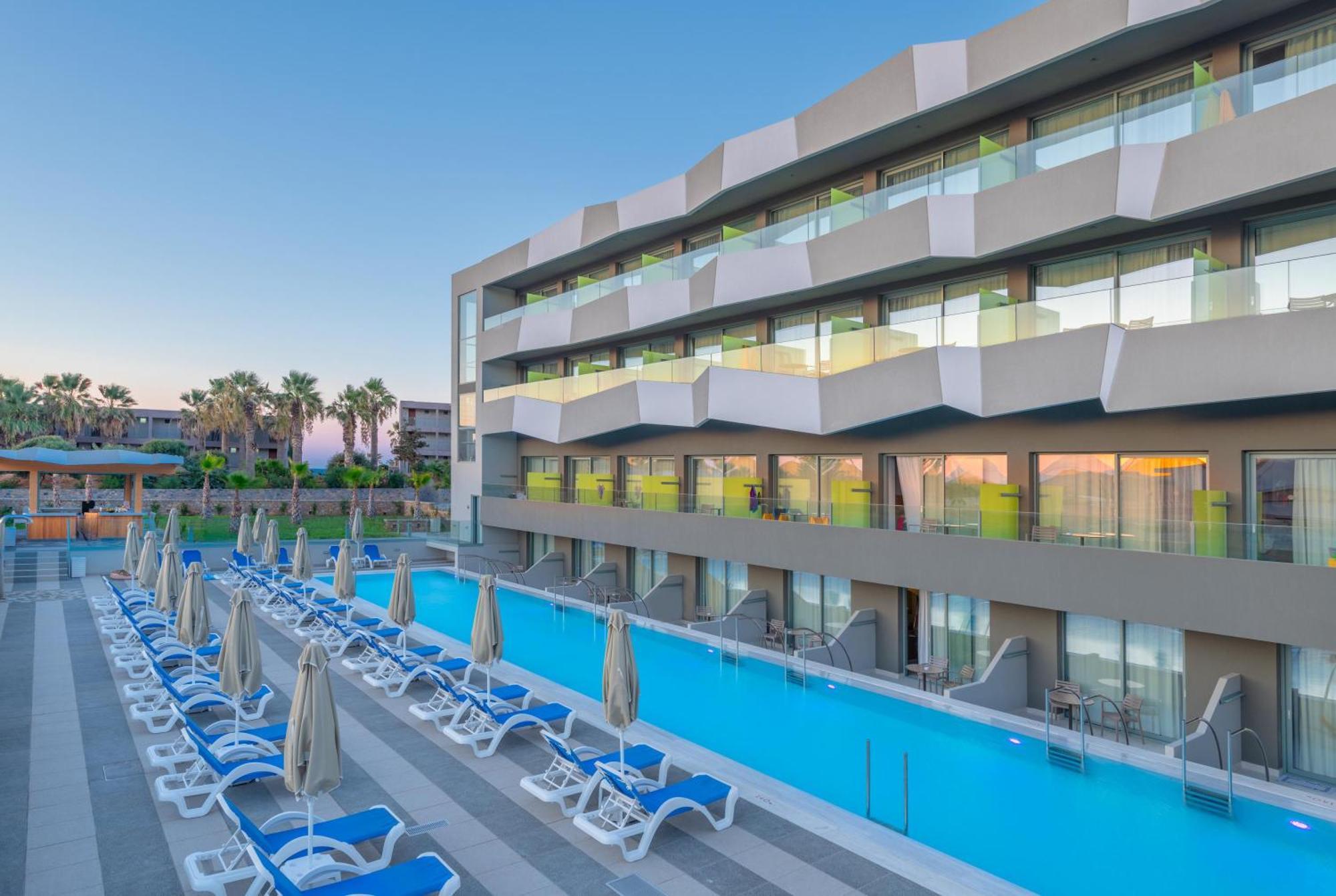 Arina Beach Resort Kokkini Hani Esterno foto